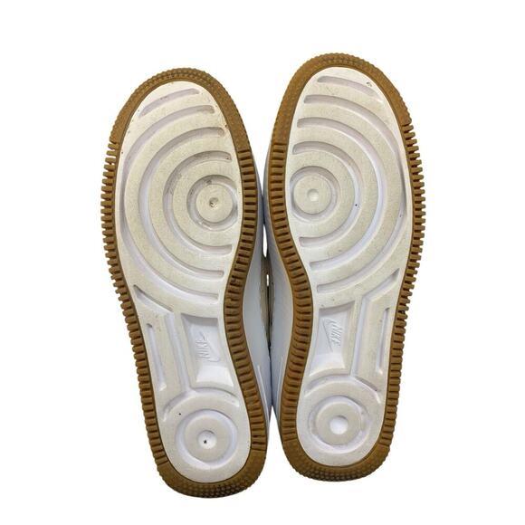 Size 7.5 - Nike Air Force 1 Sage Low Particle Beige Womans - Picture 8 of 10